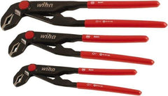 Wiha - 3 Piece Insulated Plier Set - Comes in Box - Exact Tool & Supply
