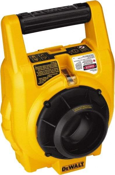 DeWALT - 1,000' Measuring Range, 1/4" at 100' Accuracy, Self-Leveling Rotary Laser - ±5° Self Leveling Range, 60 & 600 RPM, 1 Beam, 2 D Alkaline Battery Included - Exact Tool & Supply