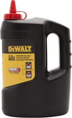 DeWALT - 5 Lb Container Chalk Refill - Red - Exact Tool & Supply