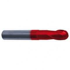 .50mm Dia. - 38mm OAL 2 FL 30 Helix Firex Carbide Ball Nose End Mill - Exact Tool & Supply