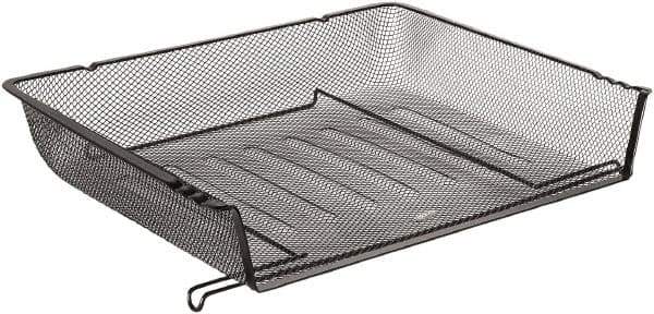 Rolodex - Black Letter Tray - Wire Mesh - Exact Tool & Supply