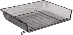 Rolodex - Black Letter Tray - Wire Mesh - Exact Tool & Supply