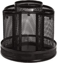 Rolodex - Black Spinning Desk Sorter - Wire Mesh - Exact Tool & Supply