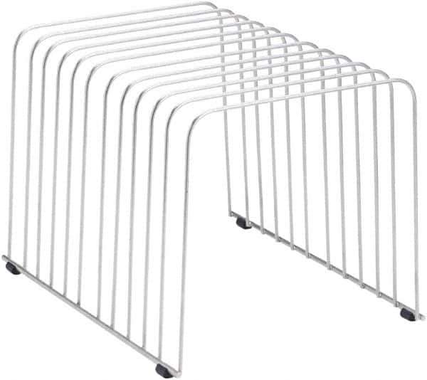 FELLOWES - Silver Vertical File Sorter - Wire Mesh - Exact Tool & Supply