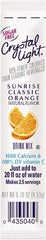 Crystal Light - On the Go, Sunrise Orange, .16 oz Packets, 30/Box - Exact Tool & Supply