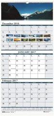 House of Doolittle - 12 Sheet, 9-1/4 x 11-7/8", Wall Calendar - Exact Tool & Supply