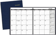 AT-A-GLANCE - 24 Sheet, 9 x 11", 15 Month Planner - Navy - Exact Tool & Supply