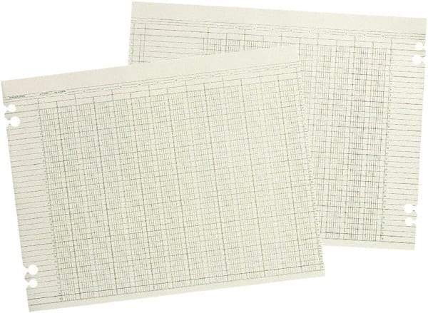 Wilson Jones - 100 Sheet, 9-1/4 x 11-7/8", Accounting Sheets - Green - Exact Tool & Supply