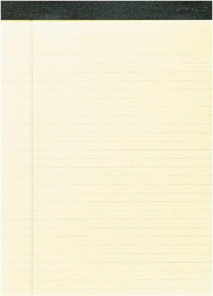 Roaring Spring - 40 Sheet, 5 x 8", Legal (Style) Legal Pad - Canary - Exact Tool & Supply