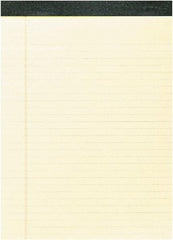 Roaring Spring - 40 Sheet, 5 x 8", Legal (Style) Legal Pad - Canary - Exact Tool & Supply