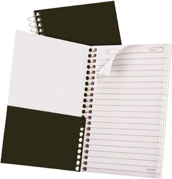 AMPAD - 100 Sheet, 4-7/8 x 8", College/Medium Notebook - Green - Exact Tool & Supply