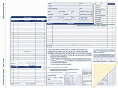 TOPS - 50 Sheet, 8-1/2 x 11-3/4", Order Forms - Blue & White - Exact Tool & Supply