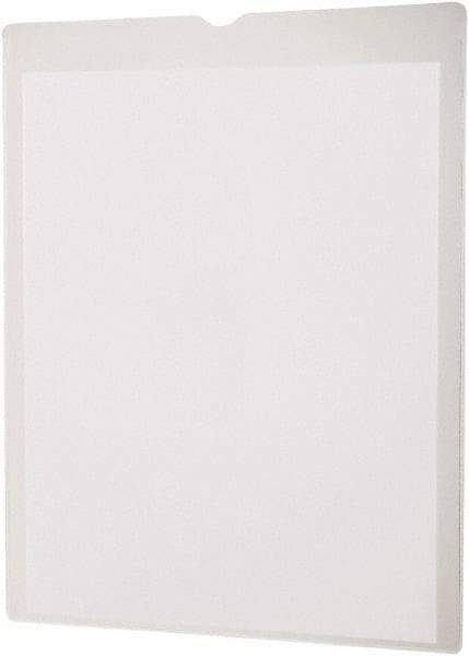 OXFORD - 50 Piece Clear Sheet Protectors-Envelopes - 11" High x 8-1/2" Wide - Exact Tool & Supply