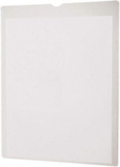 OXFORD - 50 Piece Clear Sheet Protectors-Envelopes - 11" High x 8-1/2" Wide - Exact Tool & Supply