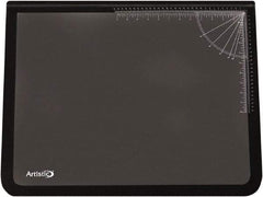 Artistic - 31" x 20" Black Desk Pad - Use with Desk - Exact Tool & Supply
