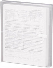 SMEAD - 5 Piece Clear Sheet Protectors-Envelopes - 11-5/8" High x 9-3/4" Wide - Exact Tool & Supply