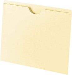 UNIVERSAL - 8-1/2 x 11", Letter Size, Manila, File Jacket - 11 Point Stock - Exact Tool & Supply