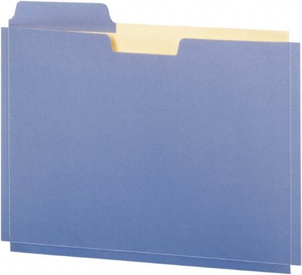 Pendaflex - 8-1/2 x 11", Letter Size, Assorted Colors, Expansion Folders - 11 Point Stock - Exact Tool & Supply