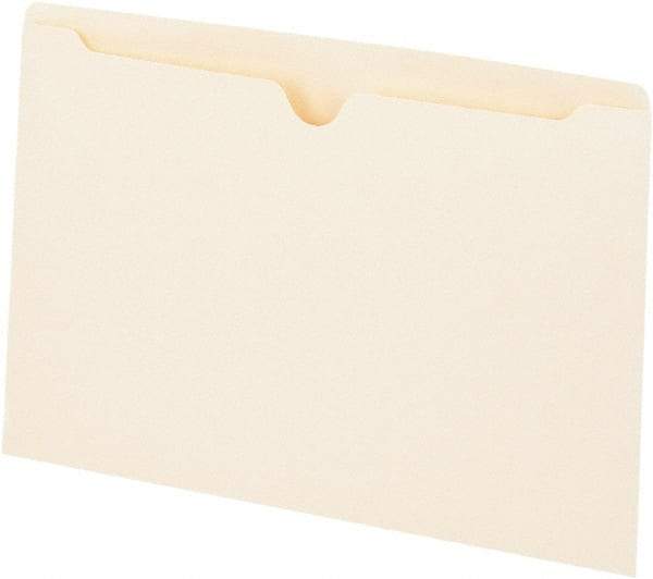 UNIVERSAL - 9-1/2 x 14-1/2", Legal, Manila, File Jacket - 11 Point Stock - Exact Tool & Supply
