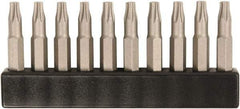 Wiha - Micro Bit (4mm) Drive T5 Torx Screwdriver Bit - 28mm OAL - Exact Tool & Supply