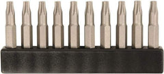 Wiha - 1/4" Drive T2 Torx Screwdriver Bit - 28mm OAL - Exact Tool & Supply