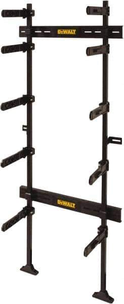 DeWALT - 1 Piece, Black Workshop Racking System - 12-7/8" Deep x 70-3/4" High x 25-1/2" Wide - Exact Tool & Supply