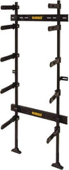 DeWALT - 1 Piece, Black Workshop Racking System - 12-7/8" Deep x 70-3/4" High x 25-1/2" Wide - Exact Tool & Supply