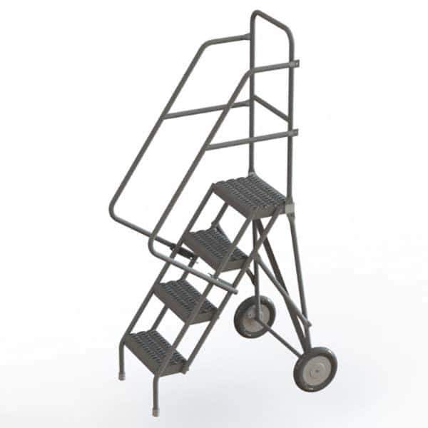 TRI-ARC - Rolling & Wall Mounted Ladders & Platforms Type: Rolling Style: Rolling Platform Ladder - Exact Tool & Supply