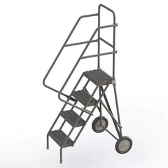 TRI-ARC - Rolling & Wall Mounted Ladders & Platforms Type: Rolling Style: Rolling Platform Ladder - Exact Tool & Supply