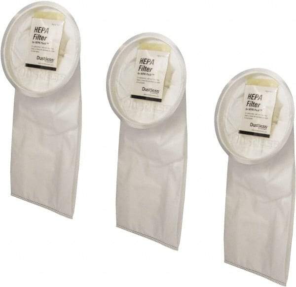 Dustless Technologies - 2.5 Gal HEPA & Critical Vacuum Filter - Use for Dry Pick-Up Only, For Use with 15505 - Exact Tool & Supply