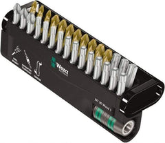 Wera - Posidriv Bit Set - 1/4" Drive - Exact Tool & Supply