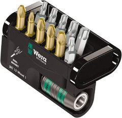Wera - Posidriv Bit Set - 1/4" Drive - Exact Tool & Supply