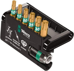 Wera - Posidriv Bit Set - 1/4" Drive - Exact Tool & Supply