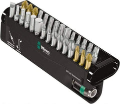 Wera - Power & Impact Screwdriver Bit Sets Point Type: Slotted; Hex; Phillips; Torx; Pozidriv Tool Type: Slotted; Hex; Phillips; Torx; Pozidriv - Exact Tool & Supply