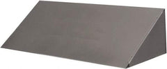 Durham - 33-3/4" Wide x 8-5/8" High, Gray Bin Cover - Use with 12" Deep Bins - Exact Tool & Supply