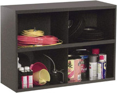 Durham - 4 Drawer, 4 Compartment, Small Parts Large Opening Storage Bin - 12" Deep x 33-3/4" Wide x 23-7/8" High - Exact Tool & Supply