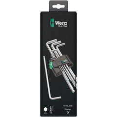 Wera - Hex Key Sets Tool Type: Hex Handle Type: L-Key Long Arm - Exact Tool & Supply