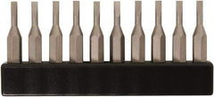 Wiha - 2mm Blade, 5/32" Drive Slotted Screwdriver Bit - 1-7/64" OAL - Exact Tool & Supply