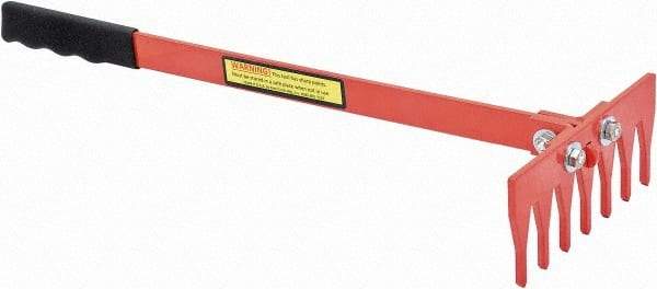 Interstate - Steel Rake - 19" OAL - Exact Tool & Supply