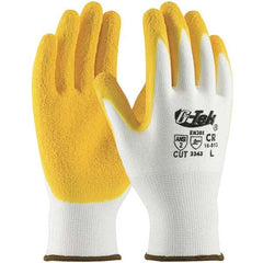 PIP - Size L, ANSI Cut Lvl A2, Puncture Lvl 3, Abrasion Lvl 3, Latex Coated PolyKor Cut Resistant Gloves - Exact Tool & Supply