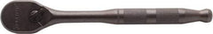 Proto - 1/2" Drive Pear Head Ratchet - Black Oxide Finish, 10" OAL, 90 Gear Teeth, Standard Handle, Reversible Head - Exact Tool & Supply