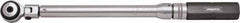 Proto - 3/8" Drive Click Type Torque Wrench - 10 Ft/Lb to 100 Ft/Lb Torque, 16-9/16" OAL, 1 Ft/Lb Graduation, Pear Head - Exact Tool & Supply