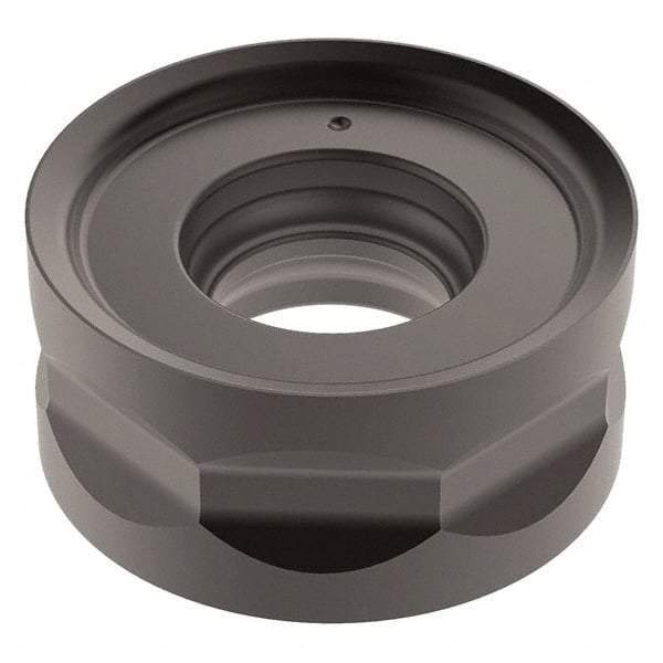 Seco - RNMU1204M0 M10 Grade T350M Carbide Milling Insert - TiCN/Al2O3 Finish, 3/16" Thick, 12mm Inscribed Circle, 6mm Corner Radius - Exact Tool & Supply