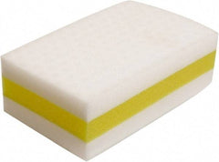 O-Cedar - 4-1/2" Long x 2-3/4" Wide x 1-1/2" Thick Eraser - Heavy-Duty, White - Exact Tool & Supply