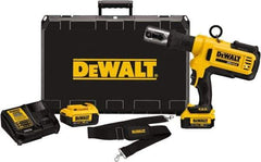 DeWALT - 4 Ton Electric Crimper - Includes DCE200, (2) DCB204, DCE115, Shoulder Strap - Exact Tool & Supply