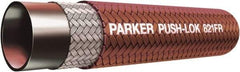 Parker - 3/8" ID x 0.63" OD CTL Push-on Air Hose - 300 Working psi, -40 to 212°F, Brown - Exact Tool & Supply