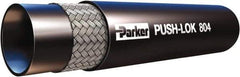 Parker - 5/8" ID x 0.91" OD CTL Push-on Air Hose - 150 Working psi, -40 to 158°F, Black - Exact Tool & Supply
