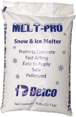 Detco - 50 Lb Pail Sodium Chloride Granules - Effective to -6°F - Exact Tool & Supply