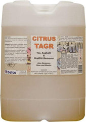 Detco - 5 Gal Drum Graffiti/Vandal Mark Remover - VOC Content g/L 533, Removes Graffiti - Exact Tool & Supply