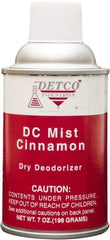 Detco - 7 oz Air Freshener Dispenser Refill - Cinnamon, Compatible with EQD004 - Exact Tool & Supply